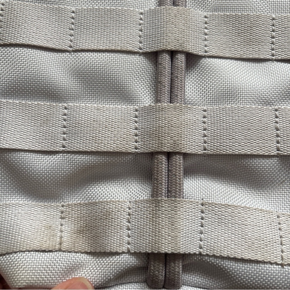Nike AF-1 Tote Bag Silver Gray Winterized Issue Equipment Zip Laptop Beach Bag - Picture 8 of 11